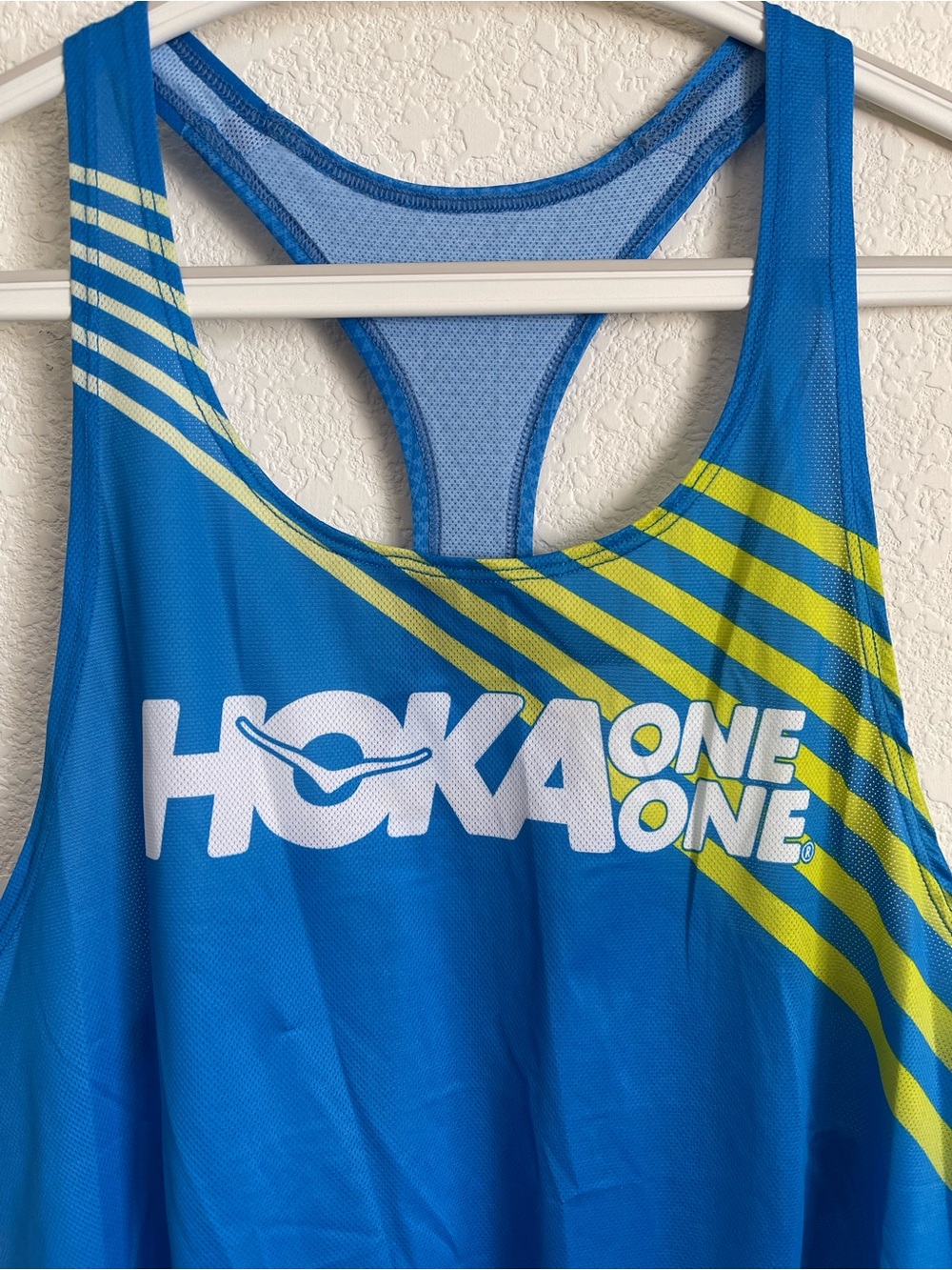 HOKA One One Performance Men’s Champ Tank Singlet Race Ready Running Tank Size M - Picture 3 of 4